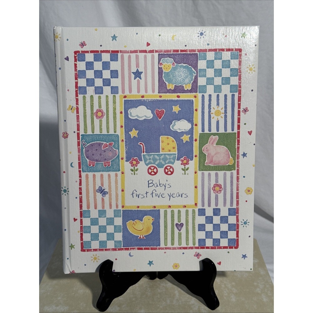 Baby's First Five Years By C.R. Gibson Baby Memory Album New